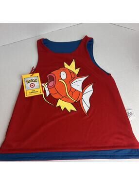 POKEMON TARGET 30th Exclusive Reversible GYARADOS MAGIKARP Jersey YOUTH/KIDS M